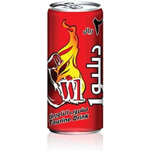 دبليوا 1 مشروب طاقة 250مل *6 حبة (نصف درزن)
