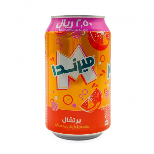 ميرندا برتقال 24 حبة *320 مل (كرتون)