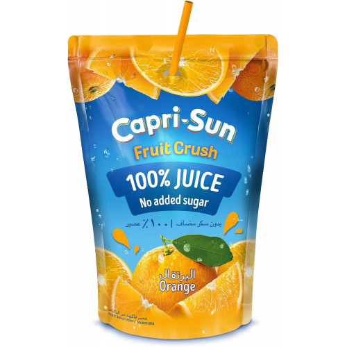 عصير كابريسن برتقال 200مل*40 حبة (كرتون)