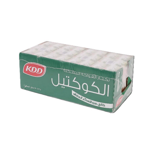 عصير كى دى دى كوكتيل 180مل*24 حبة (كرتون)