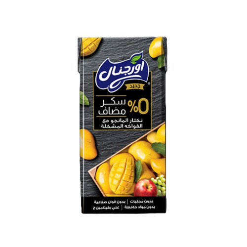 عصير اورجنال مانجو 200مل*6 حبة (نصف درزن)