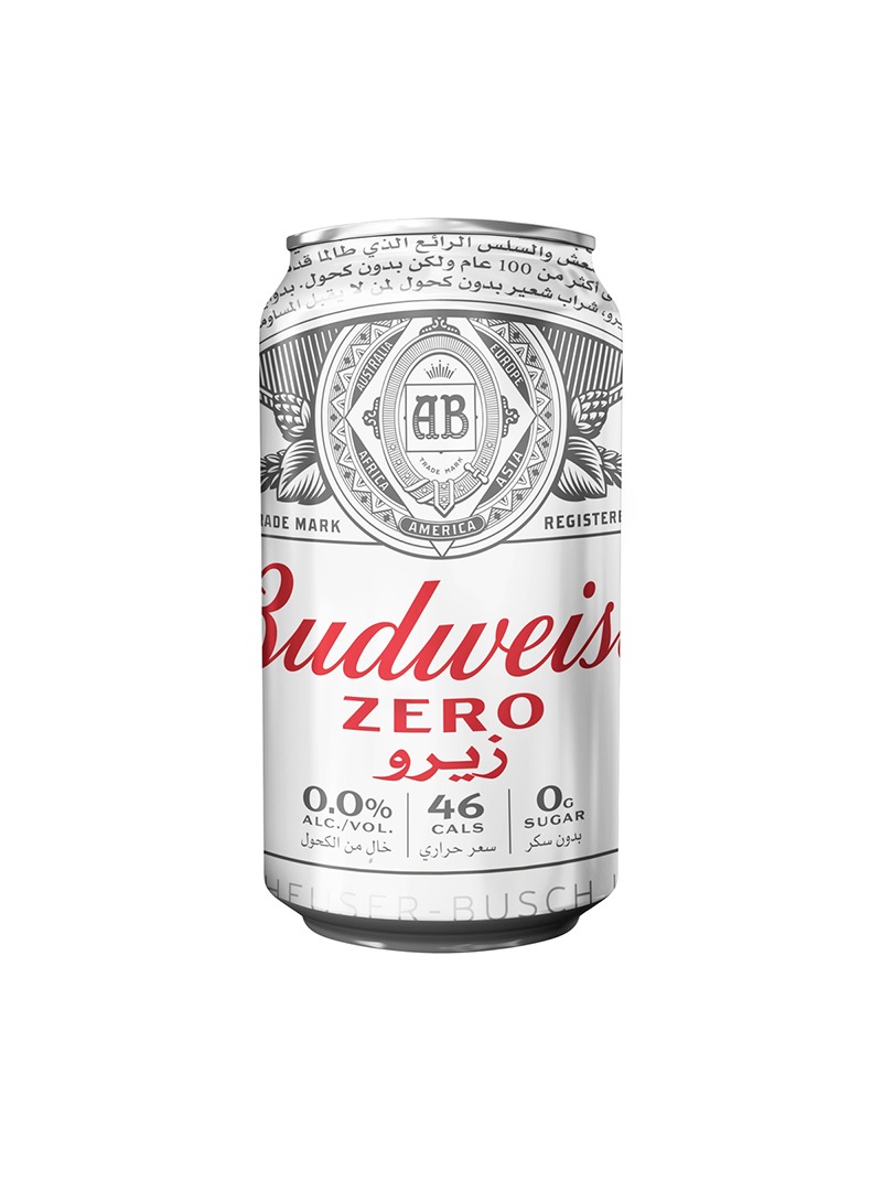 بودبايزر سادةعلب 6 حبة *330 مل (نصف درزن)