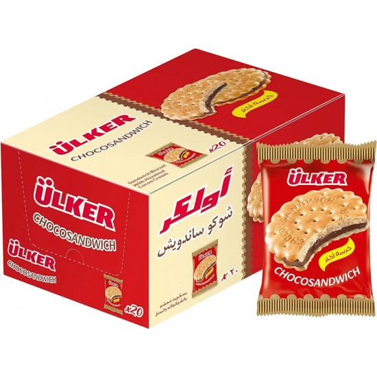 اولكر شوكو ساندوتش 23.5 جرام *12 (كرتون)