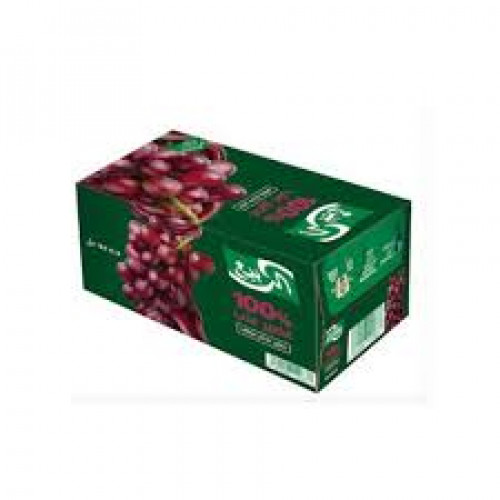 عصير الربيع  عنب 18حبة *185 مل (كرتون)