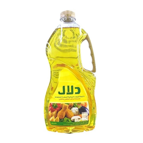 زيت دلال بلاستيك اصفر 1.5 لتر 
