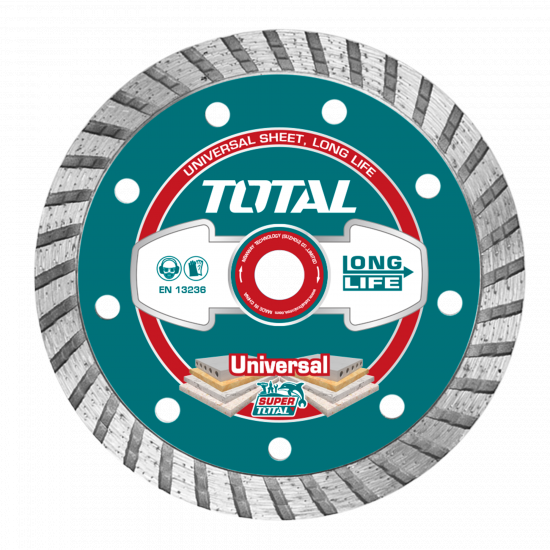دسك قص رخام مشرشر 7 بوصة 180 مم توتال