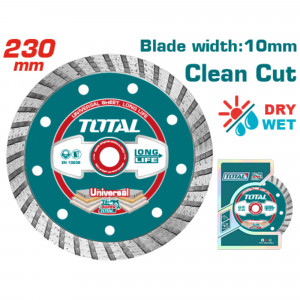 دسك قص رخام مشرشر 9 بوصة 230 مم توتال