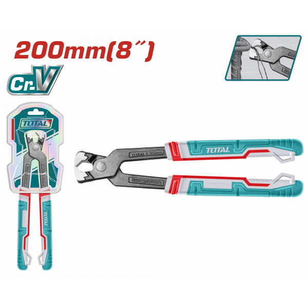 كماشة 200 مم 8 انش ماركة توتال