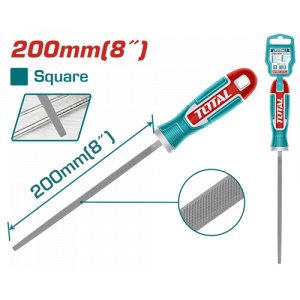 مبرد حديد مربع 200 مم 8 انش توتال