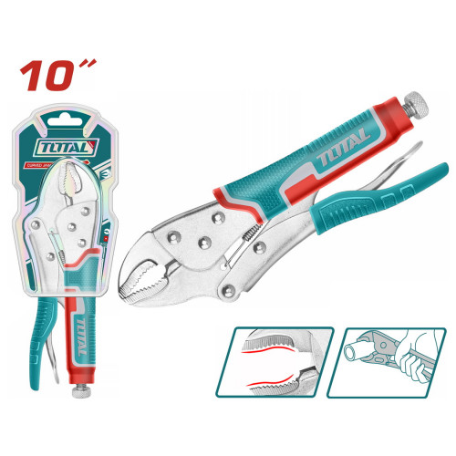 زرادية كبس بيضاوي 250 مم 10 بوصة توتال