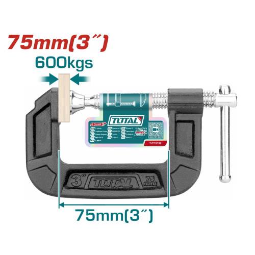 مربط سي كلامب 3 بوصة توتال