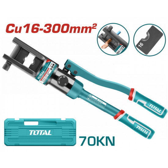 مكبس هيدروليك يدوي Cu16-240mm² توتال