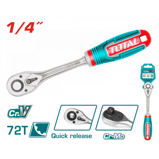 يد اتوماتيك يد ربر 1/4" توتال 