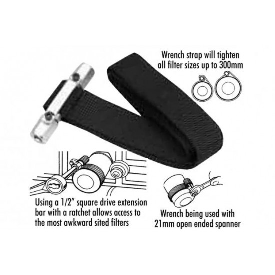 مفتاح فلتر زيت عريض اوتو ماستر