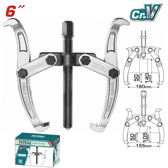 زرقينة رومان رجﻠيﻥ 6 بوصة توتال 