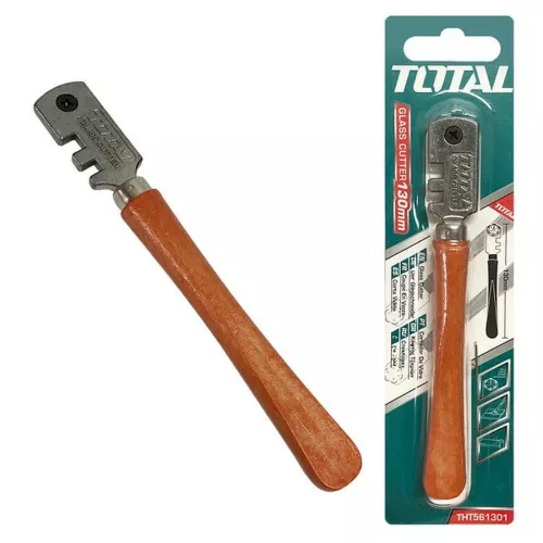 ﻗﻁﺎﻋﺔ ﺯﺟﺎﺝ الماسة قص بلور يدوية 130 ملم توتال