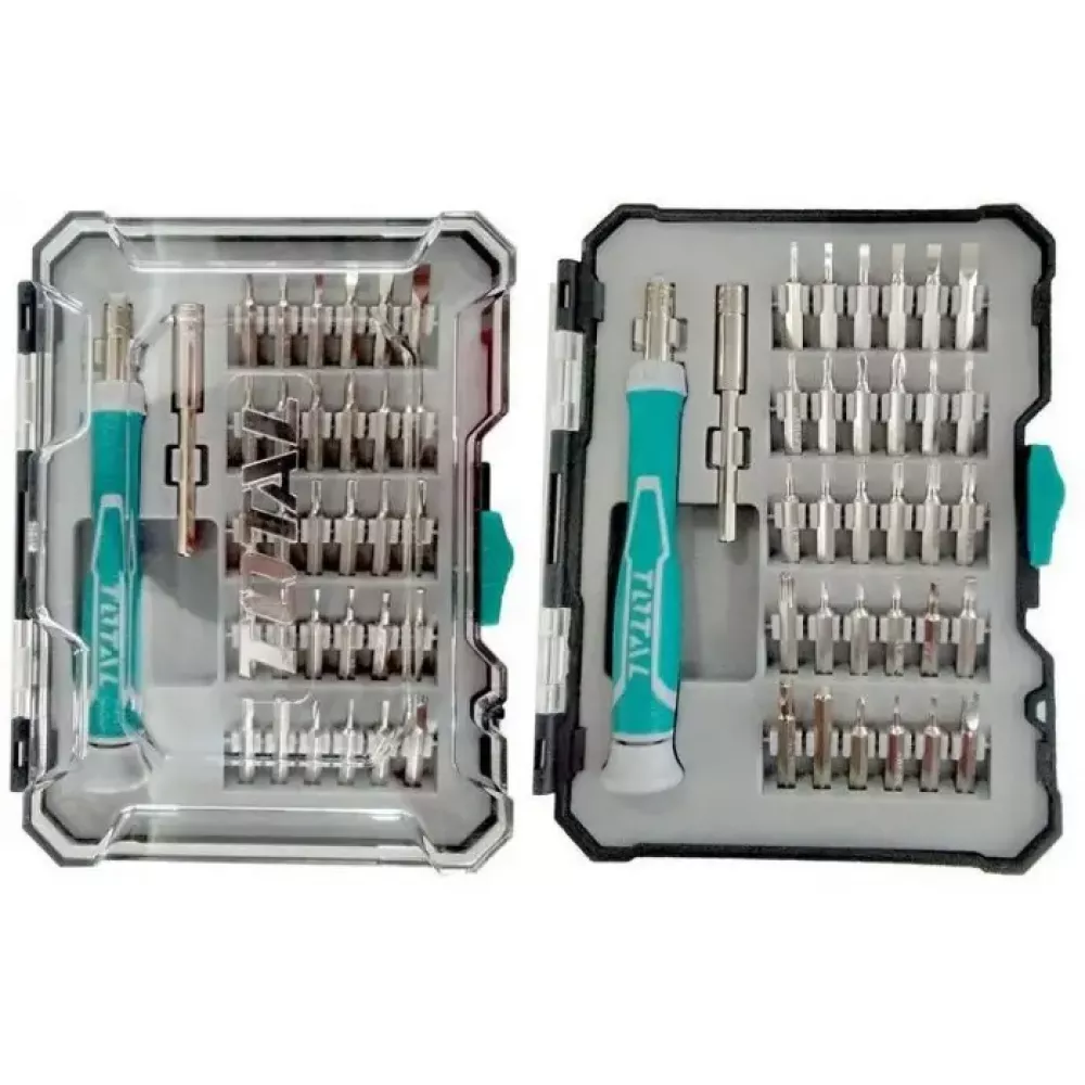 طقم مفك متعدد الرؤوس 32 قطعة توتال 