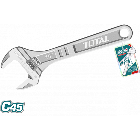 مفتاح اموليت إنكليزي قياس 15 انش 375 كروﻡ توتال