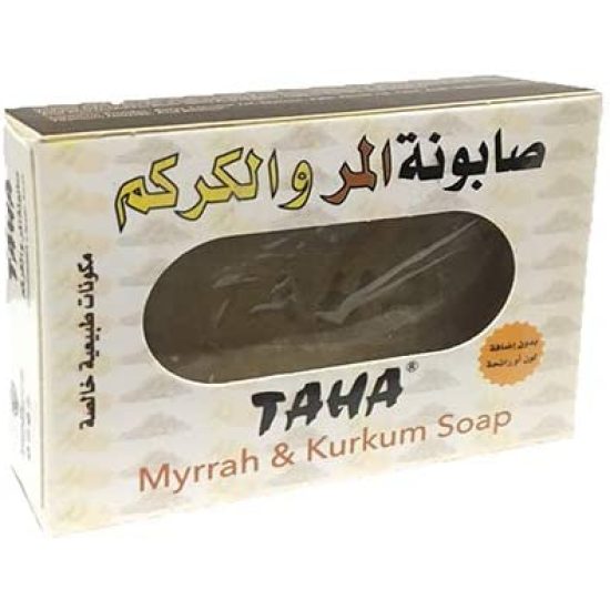 صابونة تاها المر والكركم 125 جرام صابونة تاها المر والكركم 125 جرام