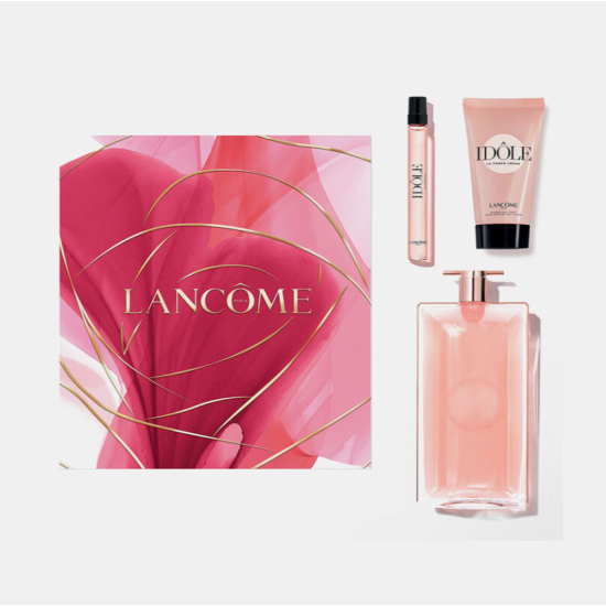 Lancôme Idôle Set (Eau de Parfum 100ml + Eau de Parfum 10ml + Body Lotion 50ml)