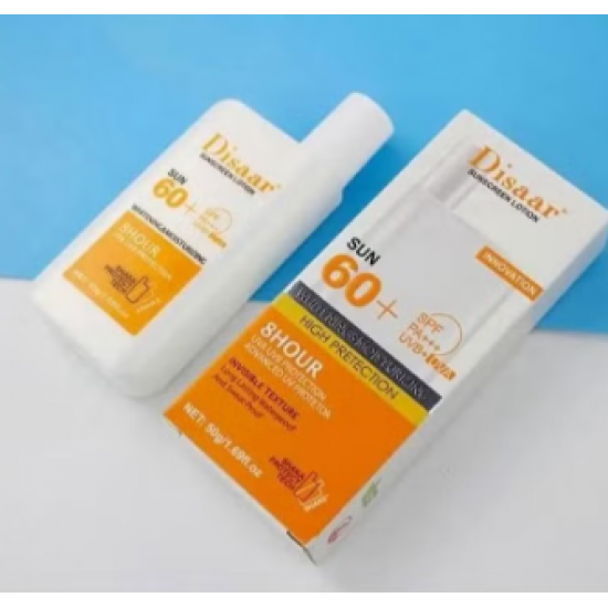 واقي شمس ومبيض ومرطب للبشرة بعامل حماية من أشعة الشمس 60 