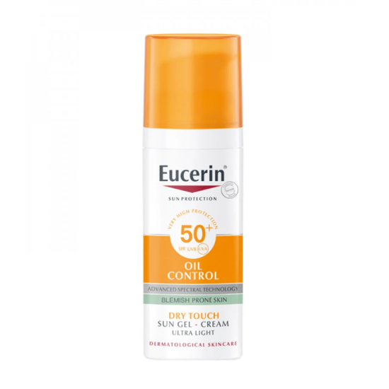 جل كريم الحماية من الشمس للبشرة الدهنية SPF 50+ من يوسيرين 50مل