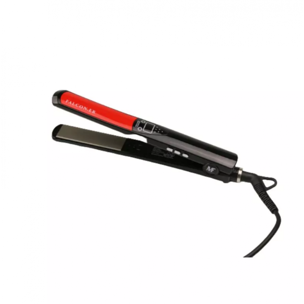ام اف فالكون مكواة فرد الشعر -أسود
