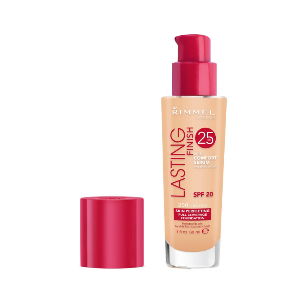 ريميل كريم اساس لاستنج فينيش رقم 200 سوفت بيج