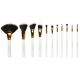 BH Cosmetics Dot Collection White Brush Set - 11 Pieces