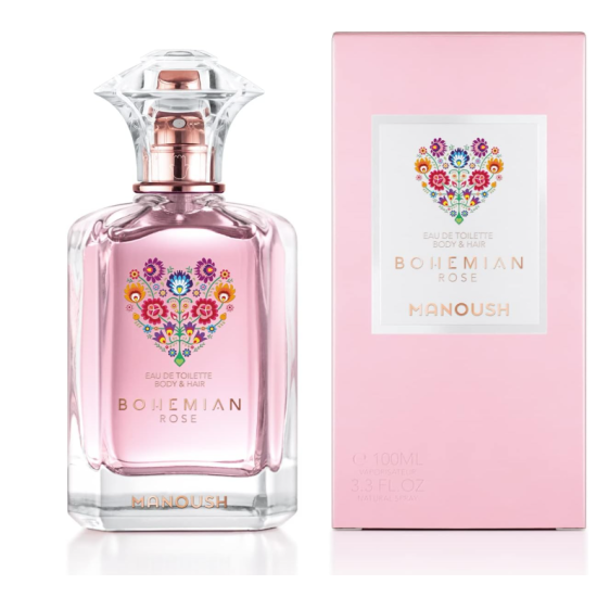 Bohemian Rose Manoush Body and Hair Perfume Eau de Toilette 100 ml