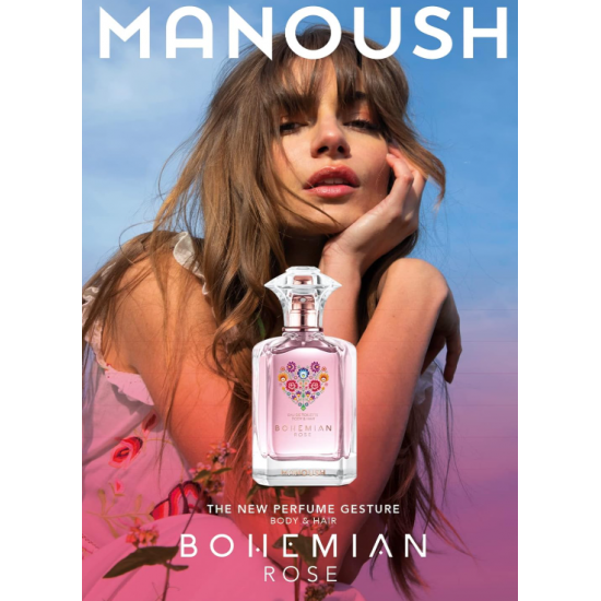 Bohemian Rose Manoush Body and Hair Perfume Eau de Toilette 100 ml