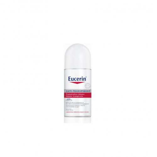 Eucerin antiperspirant roll-on, 48 hours, unisex, 50 milliliters