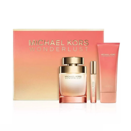 Michael Kors Wonderlust Women's Set: Eau de Parfum 100ml + 10ml + Body Lotion 100ml