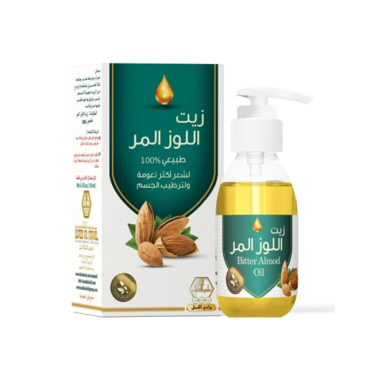 وادي النحل زيت اللوز المر للجسم والشعر – 125 مل