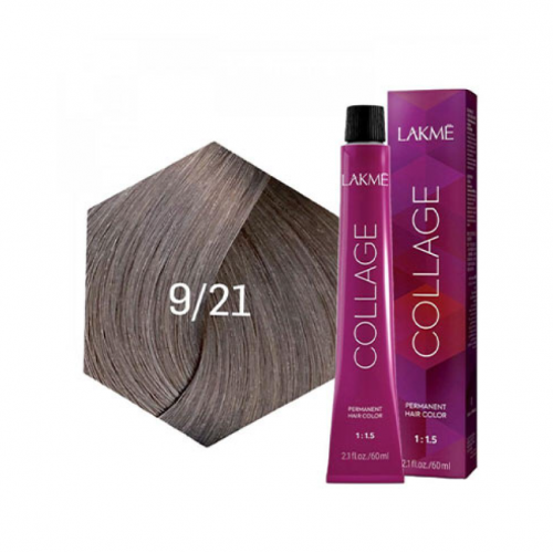 كريم صبغة الشعر بالكولاج من لاكمي، درجة لون 9/21، 60 مل