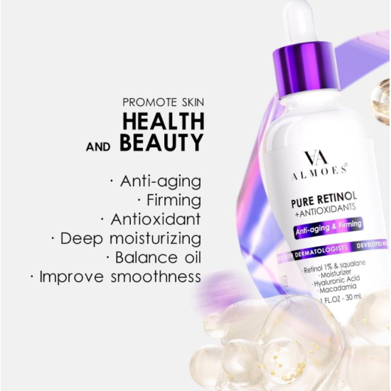 1% Retinol & Squalane Serum 30ml