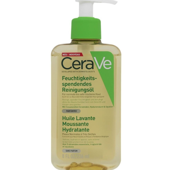 CeraVe Hydrating Cleanser & Oil-Free Cleanser - 236ml