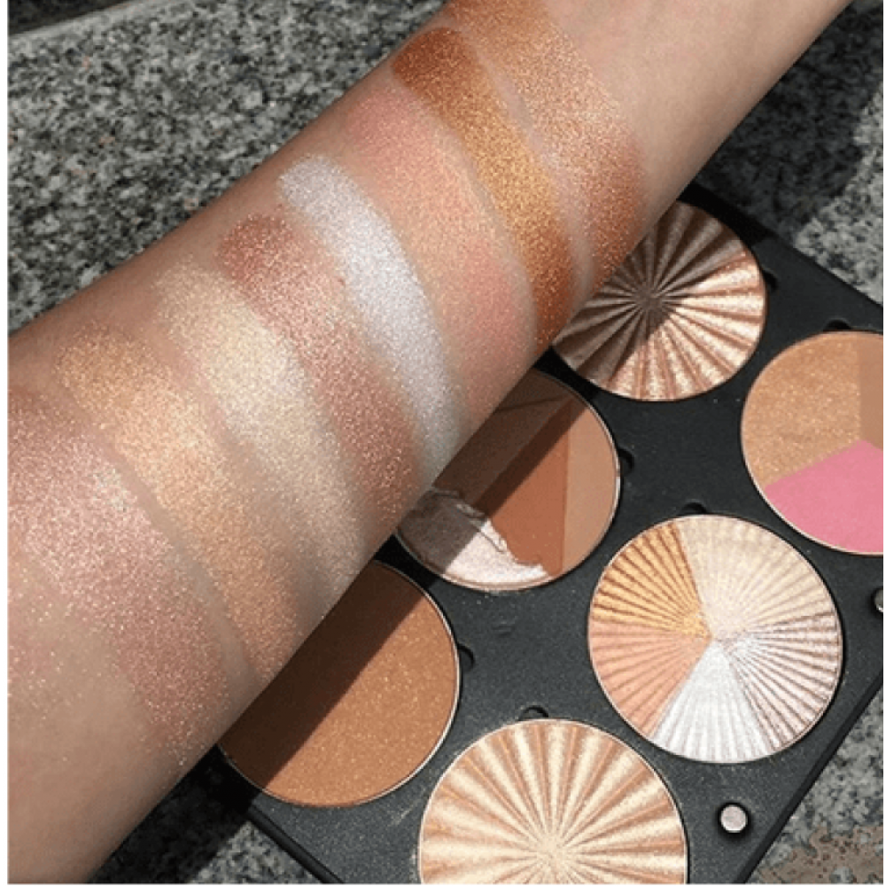 اوفرا باليت اون ذا جلو هايلايتر اند برونز لجميع انواع البشرة اصلي