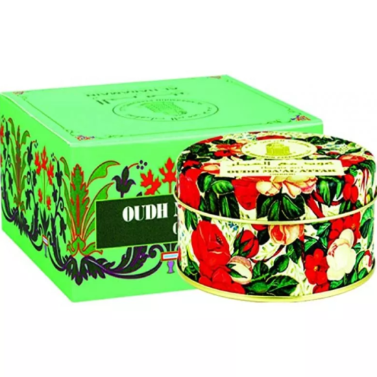 Al-Harameen Oud Incense with Large Perfume - 50g