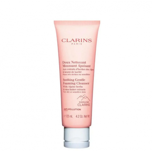 منظف رغوي لطيف ومهدئ للبشرة من كلارنس 125 مل