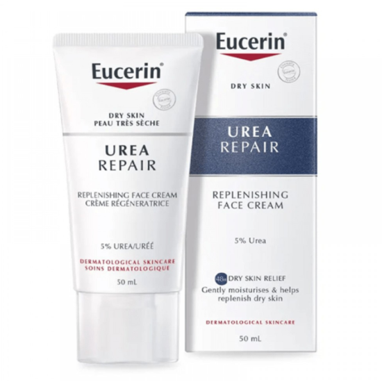 Eucerin UreaReplenishing Face Cream 5% Urea for Dry Skin 50ml