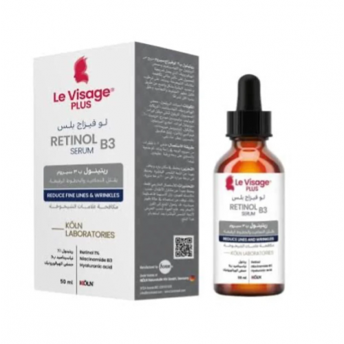 لو فيزاج بلس, سيروم ريتينول بي3, مكافح علامات الشيخوخة, - 50 مل