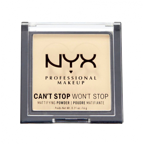 NYX Can't Stop Won't Stop Mattifying Powder CSWSM01 Fair - 6g