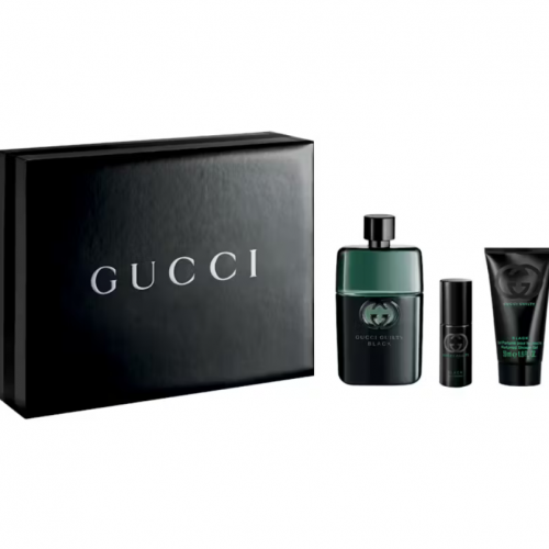 Gucci Guilty Black Men's Eau de Toilette Set 90ml + 8ml + Shampoo 50ml