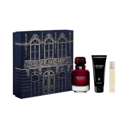 Givenchy L'Interdit Women's Eau de Parfum Set 80ml + 12.5ml + Body Milk 75ml