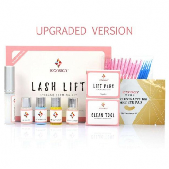Lash Lift for eyelash and eyebrow lifting with dye