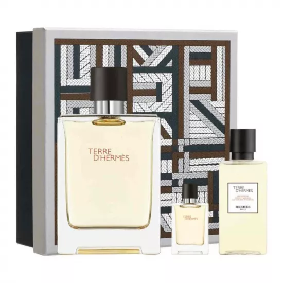 Thierry D'Hermes Gift Set for Men Eau de Toilette 100ml + 5ml + Shower Gel 40ml Thierry D'Hermes Gift Set for Men Eau de Toilette 100ml + 5ml + Shower Gel 40ml