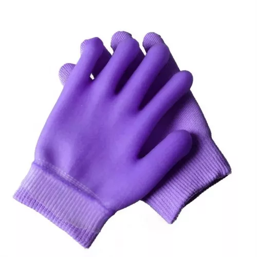 Moisturizing Gel Gloves - Purple