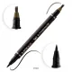 Makeover Double-ended Eyebrow and Eyeliner Pencil in Soft Brown, Black 22-EY003