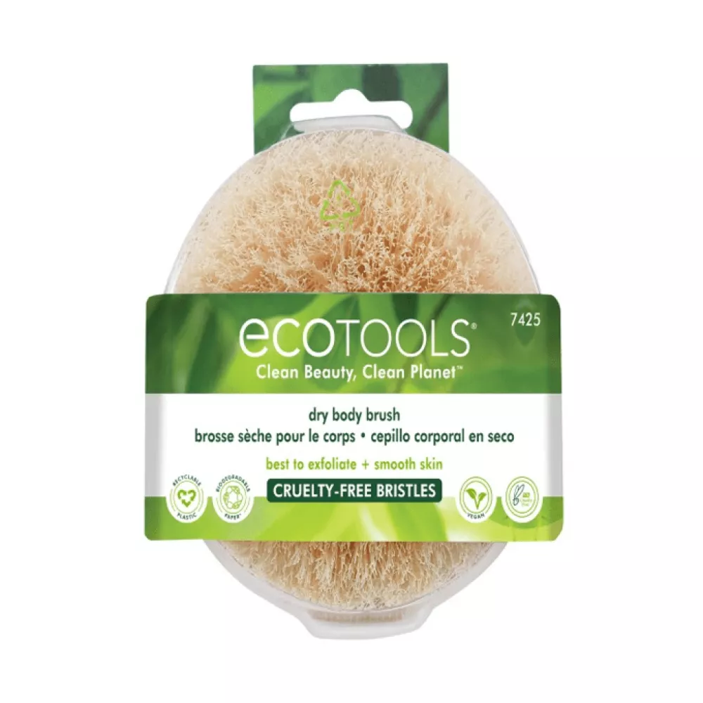 فرشاة جافة دائرية من ايكوتولس 100% نباتية